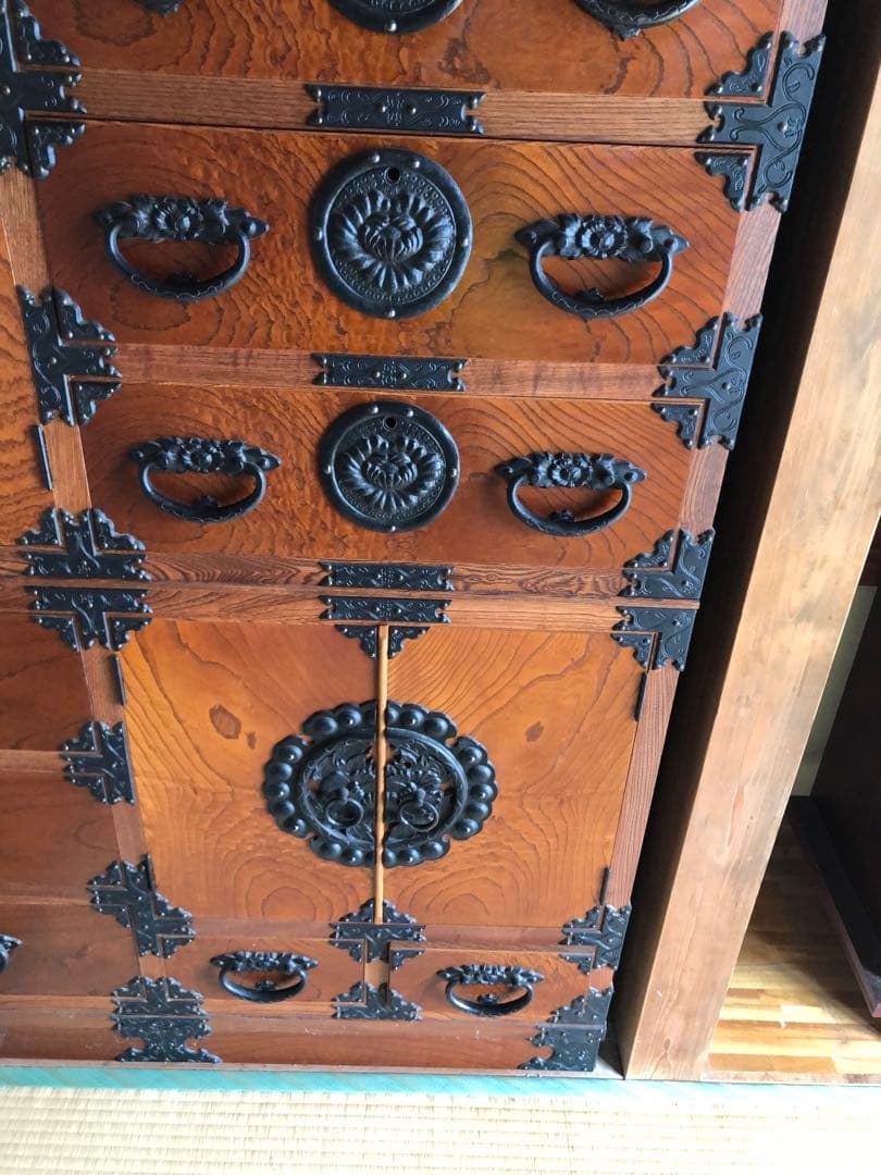 【最終値下げ】桐箪笥 漆塗り 和箪笥