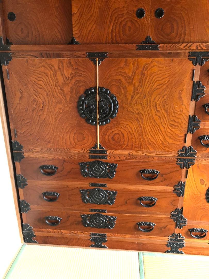 【最終値下げ】桐箪笥 漆塗り 和箪笥