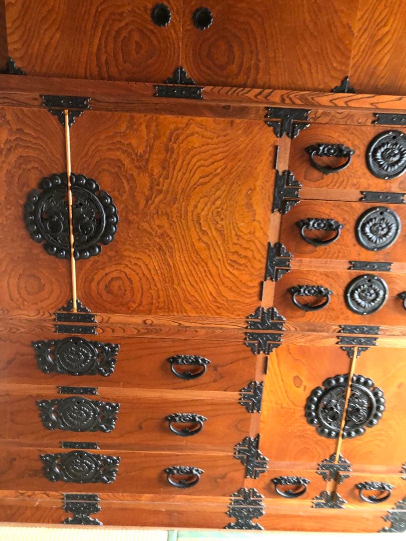 【最終値下げ】桐箪笥 漆塗り 和箪笥