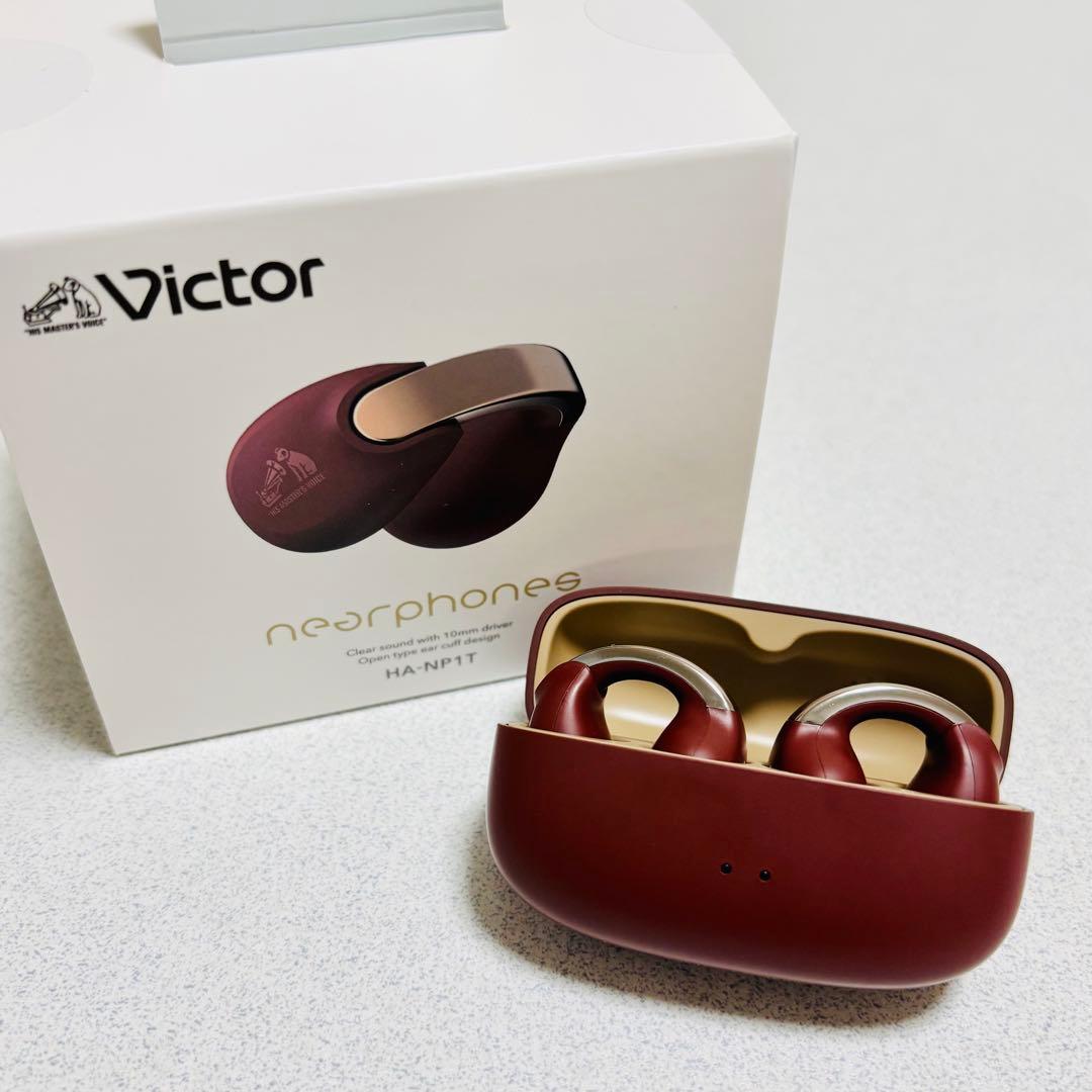 Victor ワイヤレスイヤホン イヤーカフ HA-NP1T