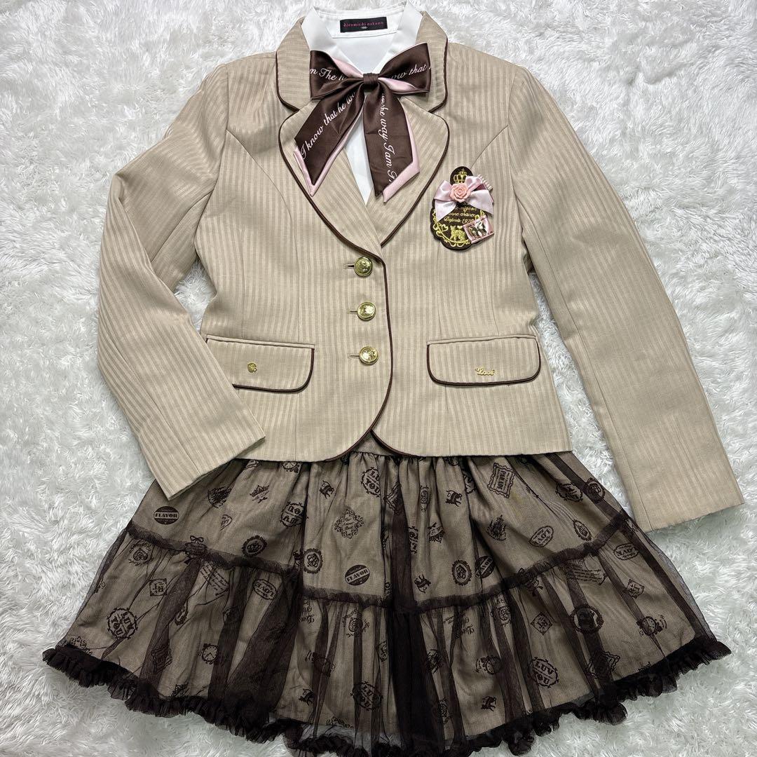 ✨美品✨CUTIE RIBBON 5点セット 160 卒服 卒業式 セットアップ