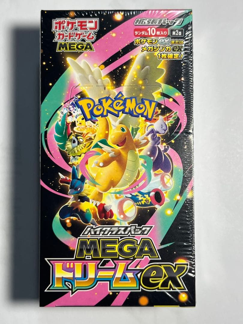 suポケモンカード MEGAドリームex BOX