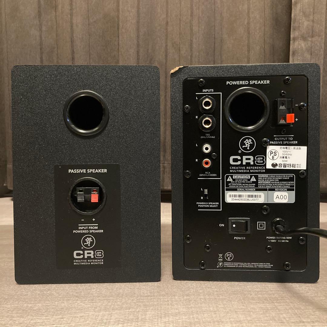 Mackie CR3 スタジオモニタースピーカーセット