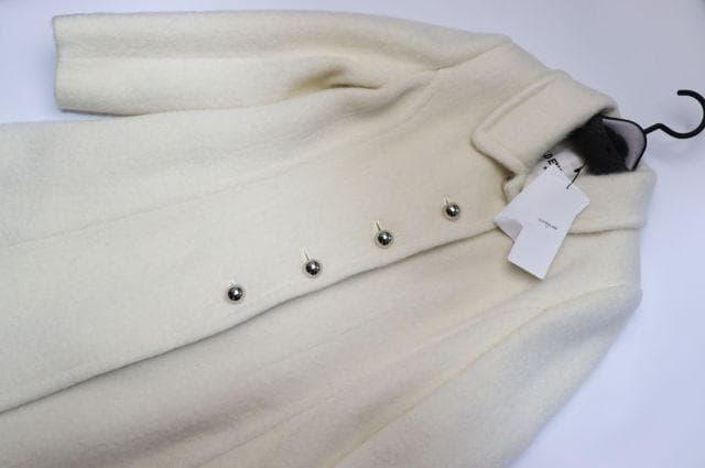 定価約20万円 新品 OLD ENGLAND モヘア混 ウールコート レディース