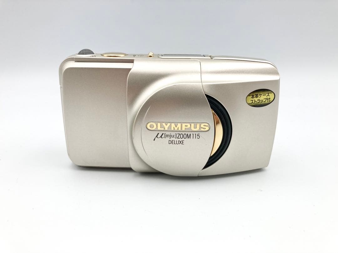 【完動品】μ-zoom 115 DX コンパクトカメラ　動作確認済み　C74