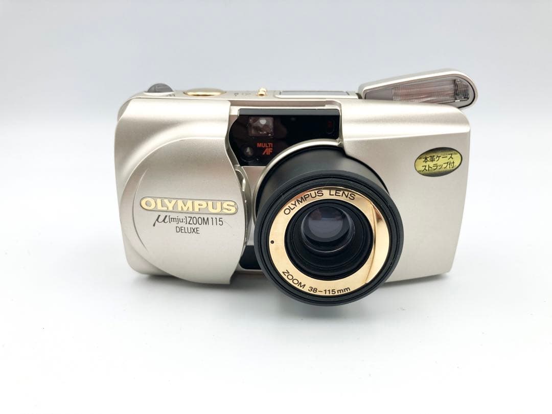 【完動品】μ-zoom 115 DX コンパクトカメラ　動作確認済み　C74