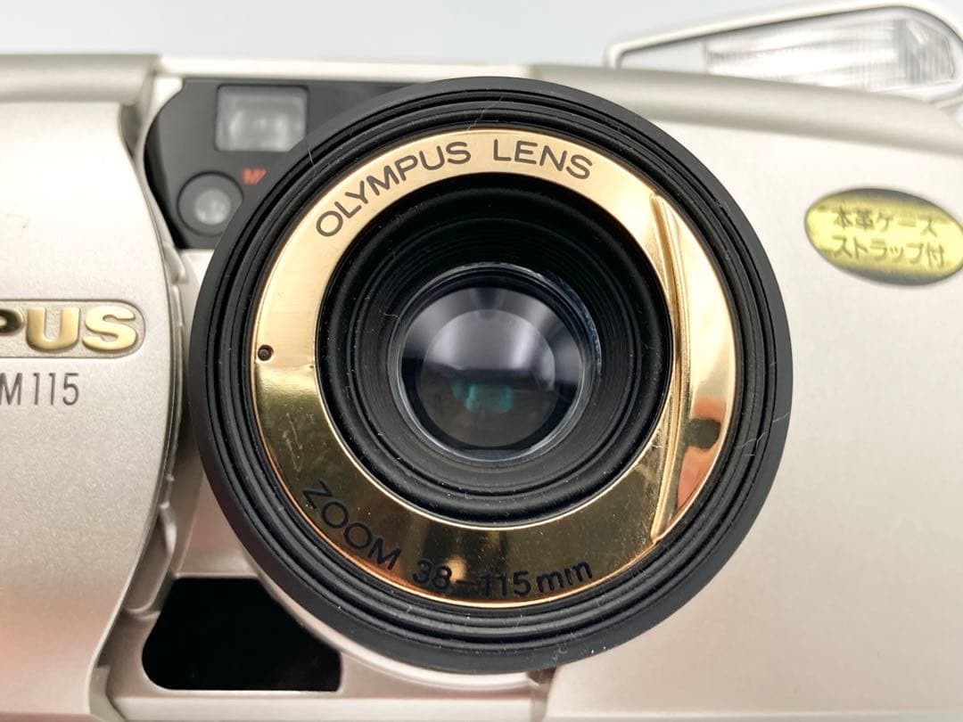 【完動品】μ-zoom 115 DX コンパクトカメラ　動作確認済み　C74