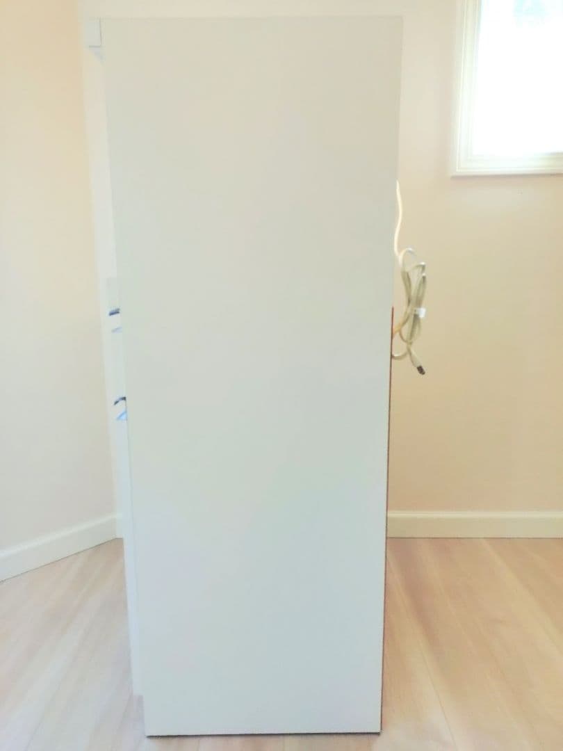 ホワイト レンジボード 高さ約117cm