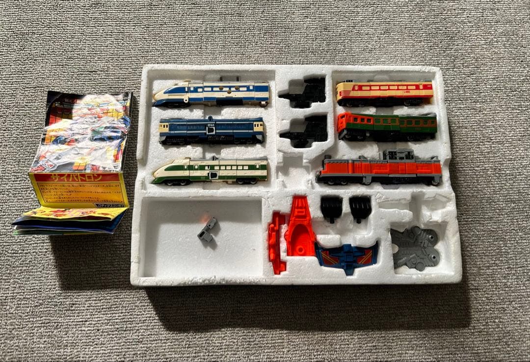 タカラ　トランスフォーマー　ライデン　トレインボット重連合体戦士