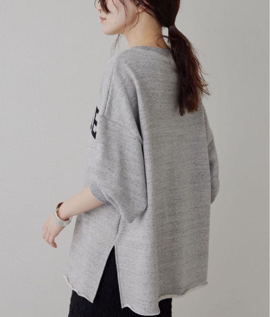 定価1.98万 ウィムガゼット フロッキーロゴスウェット オーバーサイズ