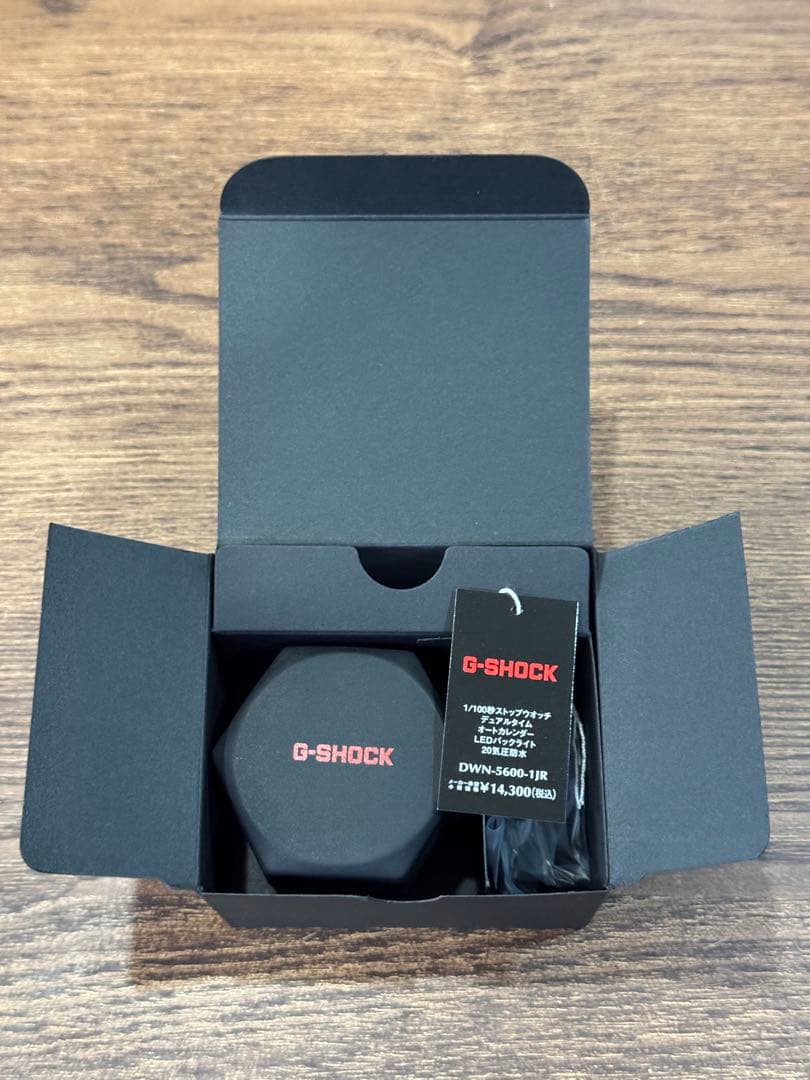 証明書付 CASIO G-SHOCK nano DWN-5600-1JRブラック