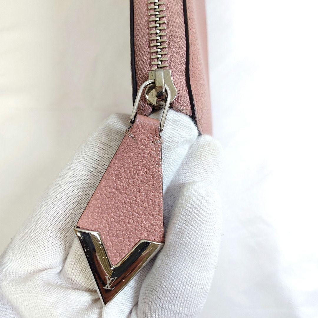 極美品 ルイヴィトン トリヨンレザー ポルトフォイユ コメット L字ファスナー