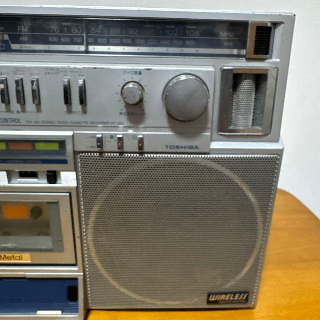 TOSHIBA RT-S93 ワイヤレスラジカセ 通電確認済み