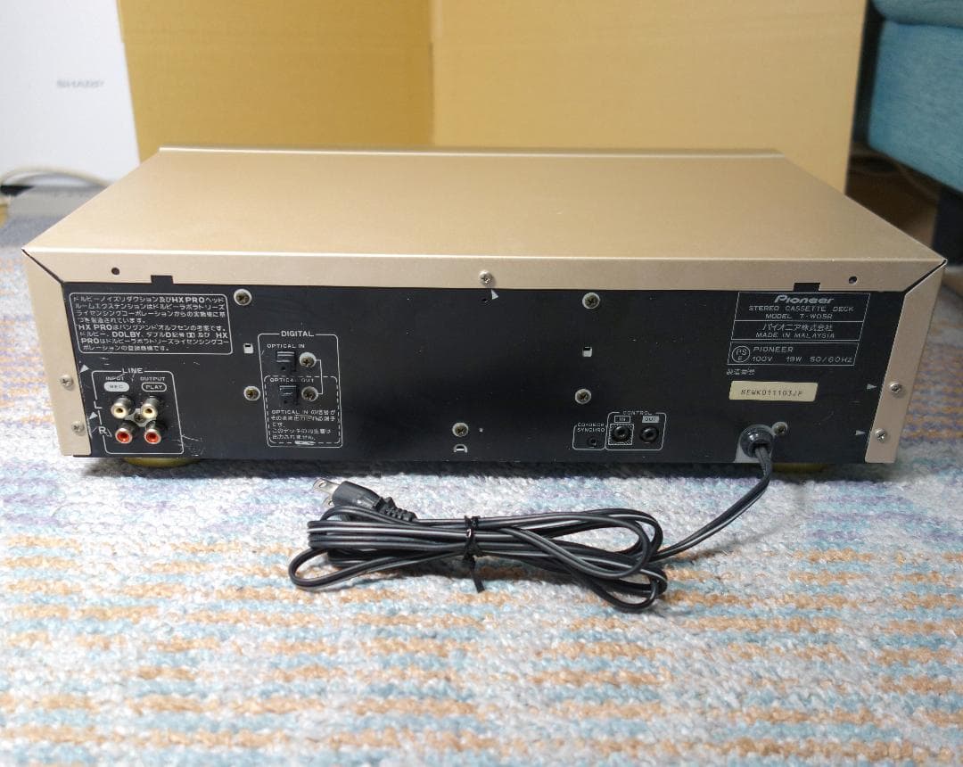 Pioneer T-WD5R カセットデッキ【動作確認済】