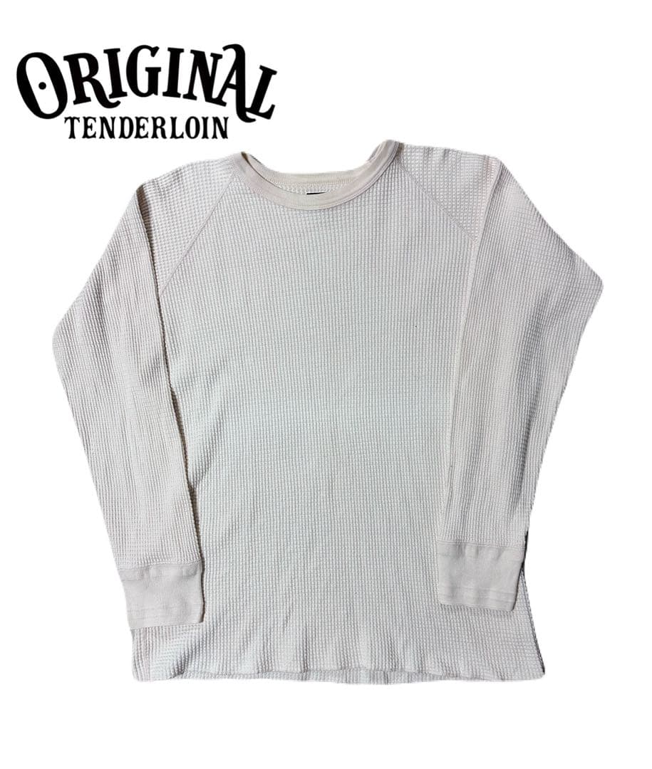 TENDERLOIN 長袖 サーマル 白 サイズL
