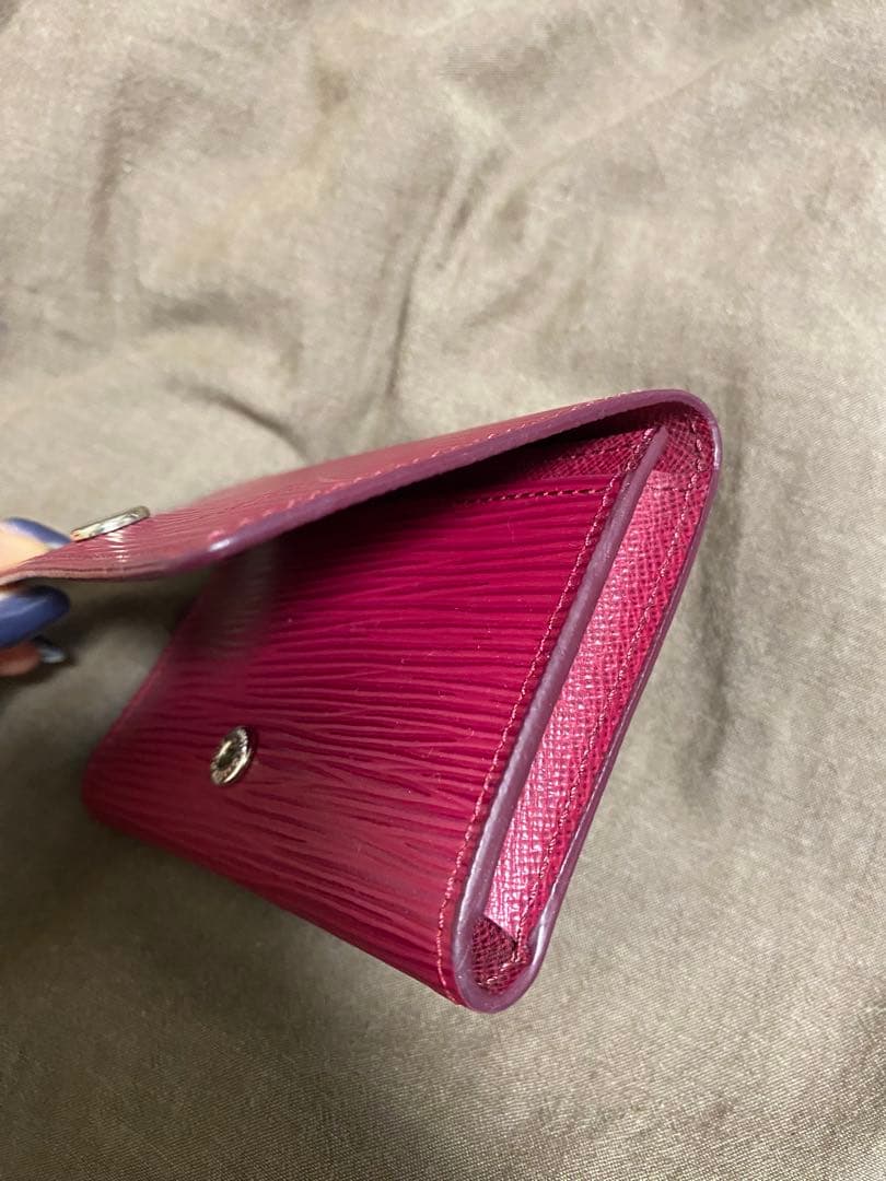 ゆっきぃ　Louis Vuitton 名刺入れ ワイン色