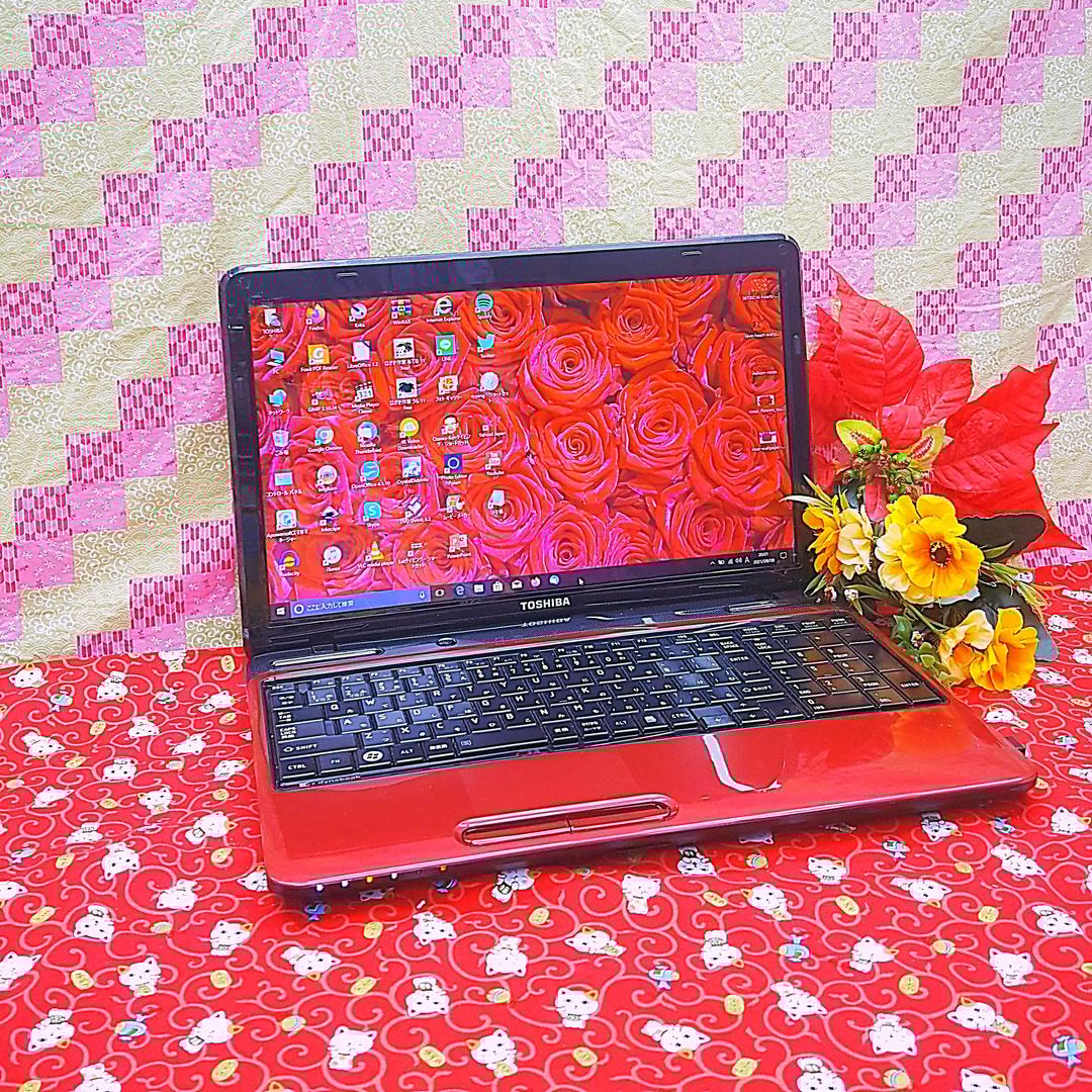 極上品！大人気！ソフト多数！東芝ノートパソコン！新型Win10！動画編集