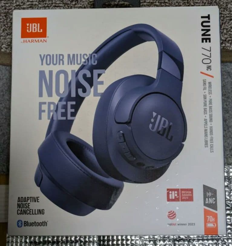 JBL TUNE 710BT ワイヤレスヘッドホン ネイビー