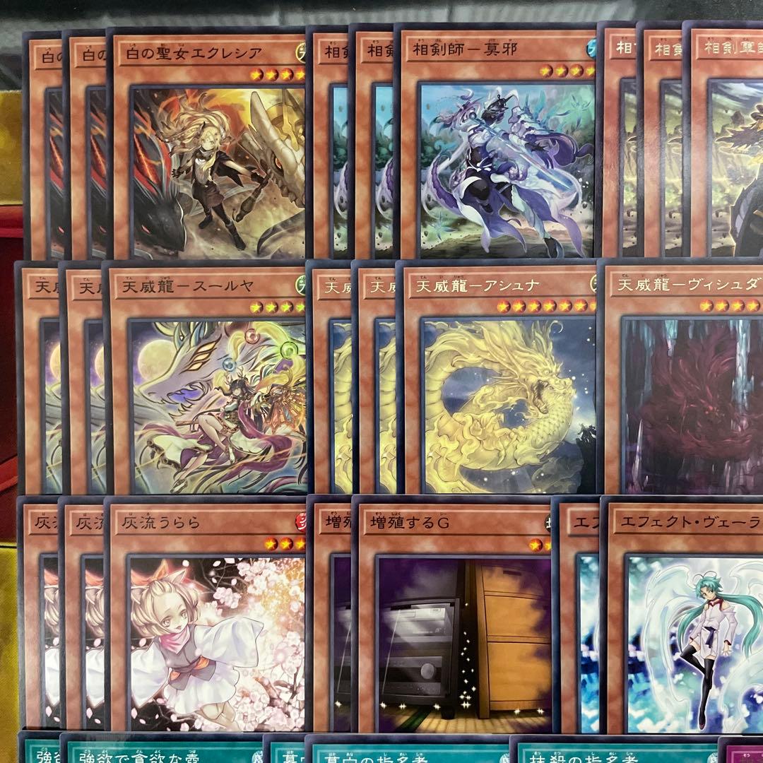 優勝構築 天威相剣デッキ 天威龍 スールヤ 相剣大公 承影 白の聖女エクレシア