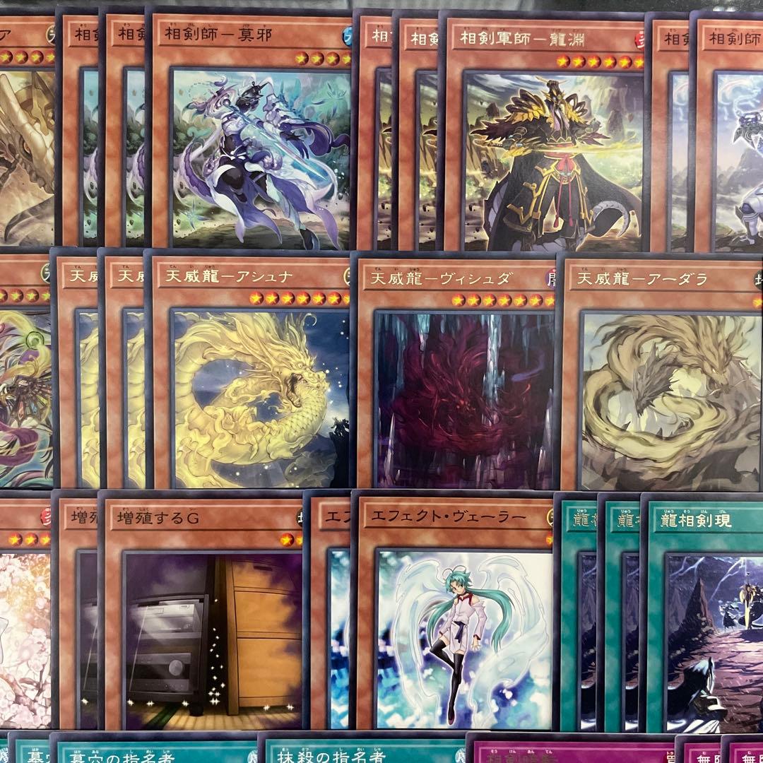 優勝構築 天威相剣デッキ 天威龍 スールヤ 相剣大公 承影 白の聖女エクレシア