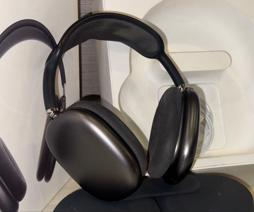 AirPods Max スペースグレー・ライトニングポート・US版