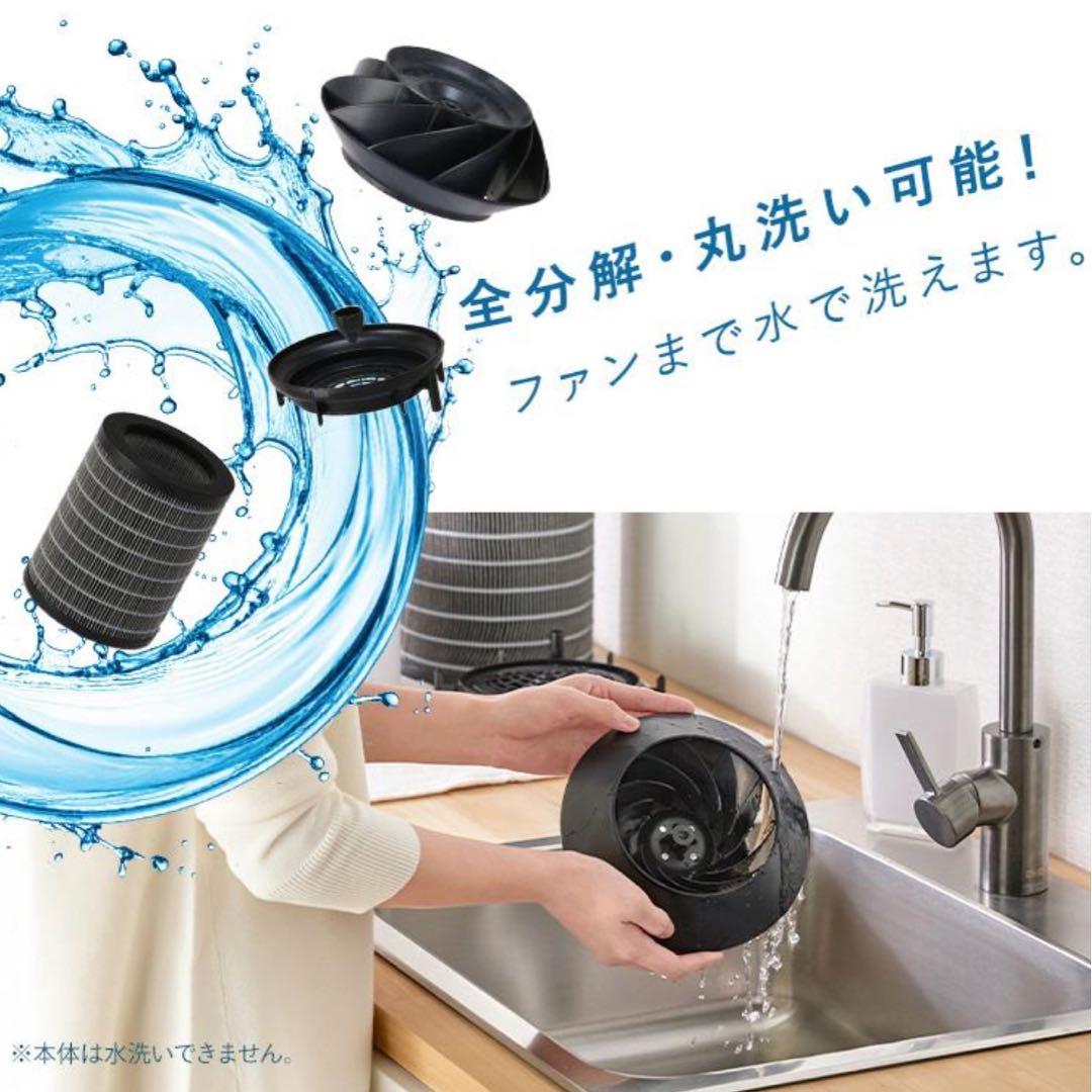 アイリスオーヤマ 加湿器 AHM-MVU55A 気化式 ヒーターレス