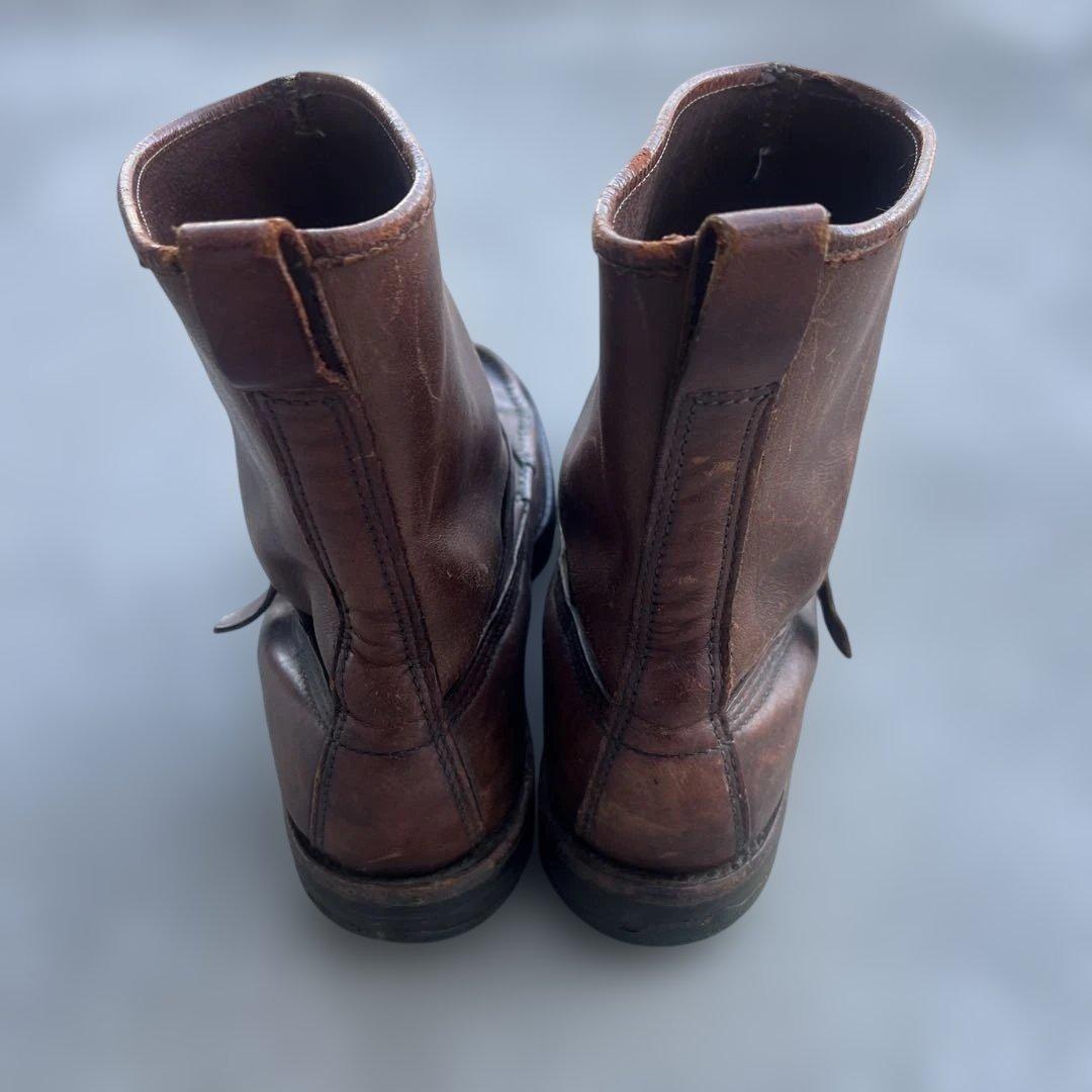 80s90s Russell moccasinラッセルモカシン スネークブーツ