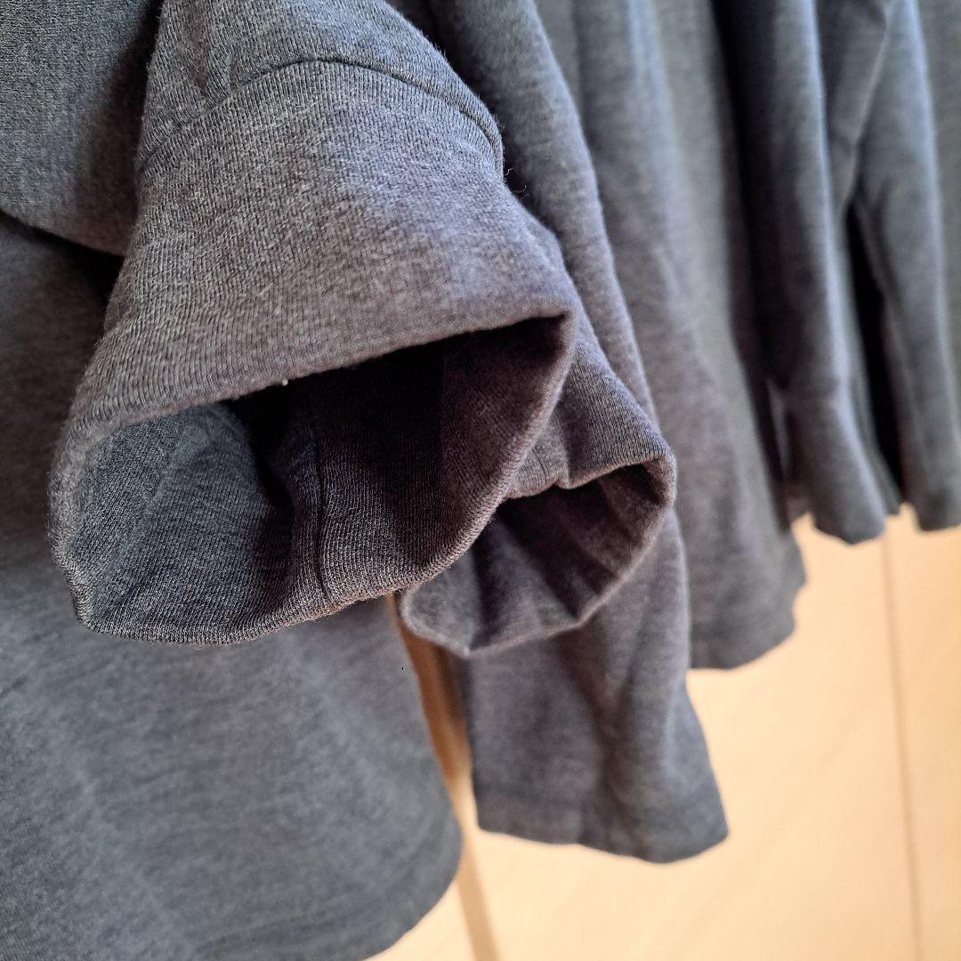 の*ん様 UNIQLO ユニクロ 超極暖ヒートテックタートルネック グレー 　L