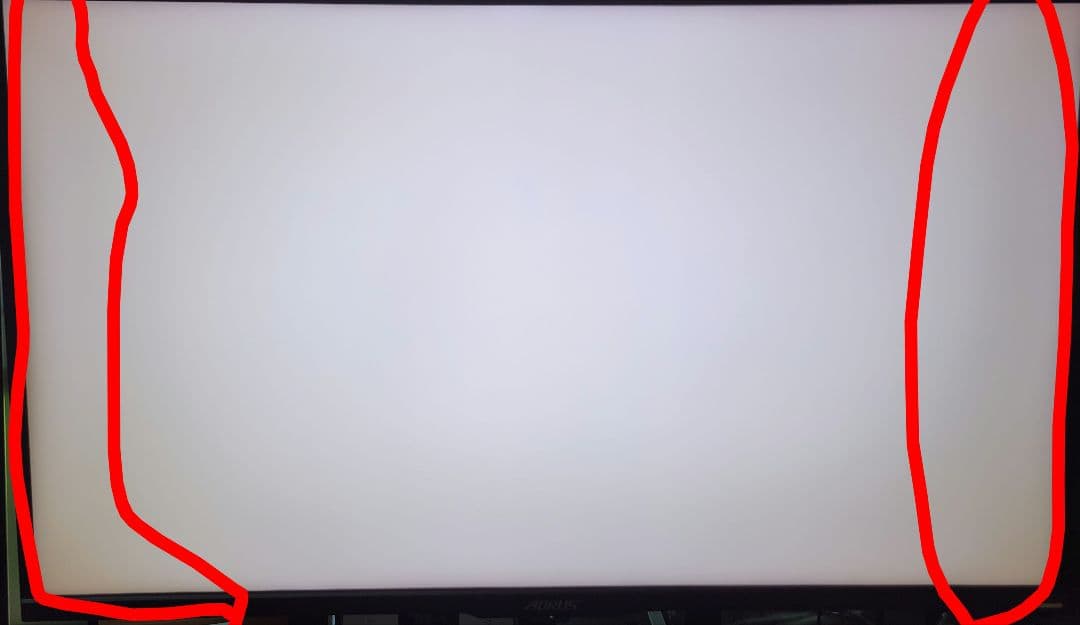 訳あり GIGABYTE AORUS FV43U 43インチ ゲーミングモニター