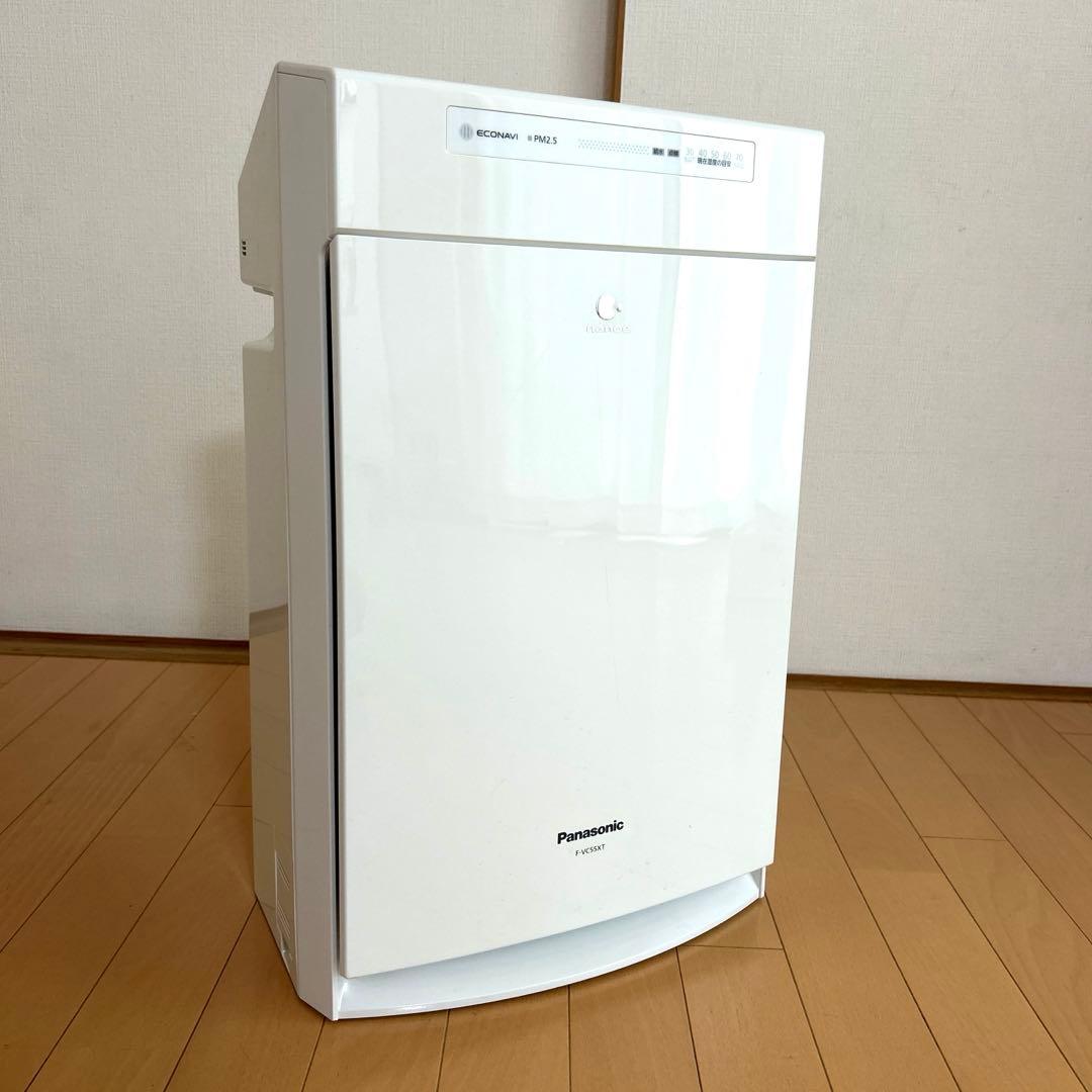 Panasonic 加湿空気清浄機 F-VC55XT 2020年製　　ホワイト