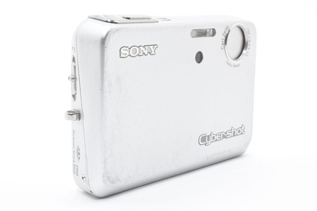 【美品】SONY Cyber-shot DSC-T3 シルバー　動作確認済