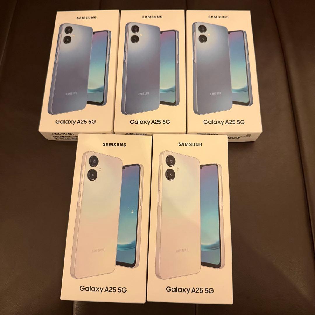 Samsung Galaxy A25 5G 5台セット　uqモバイル
