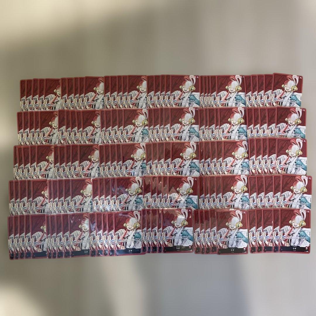 ウタ　チュートリアルデッキ　リーダーカード　ワンピースカード　映画特典　150枚