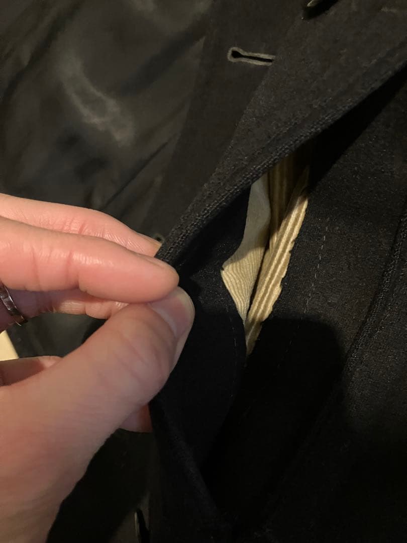 vintage　40s peacoat　usnavy