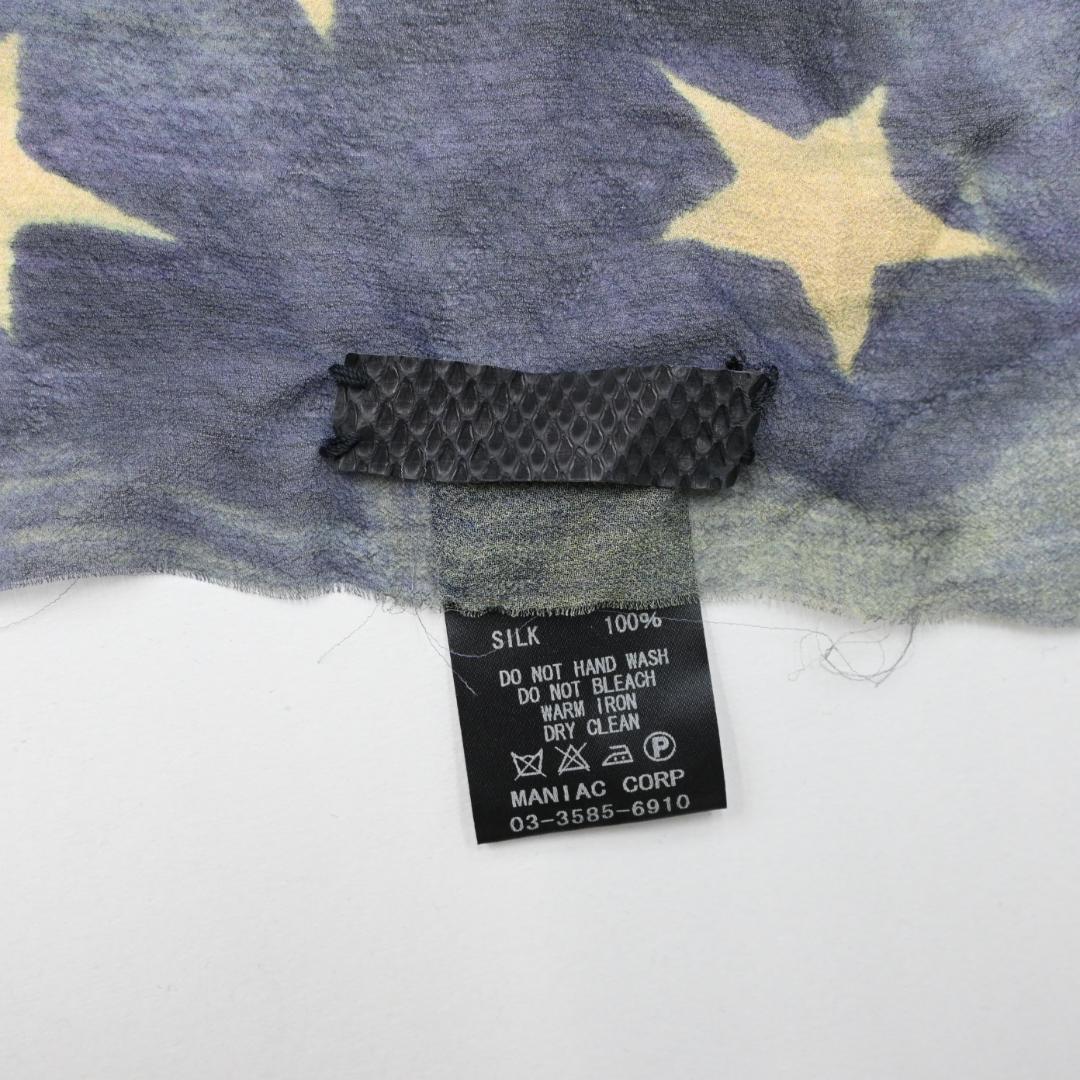 □ 45470★年 イフシックスワズナイン ストール アメリカ シルク100％