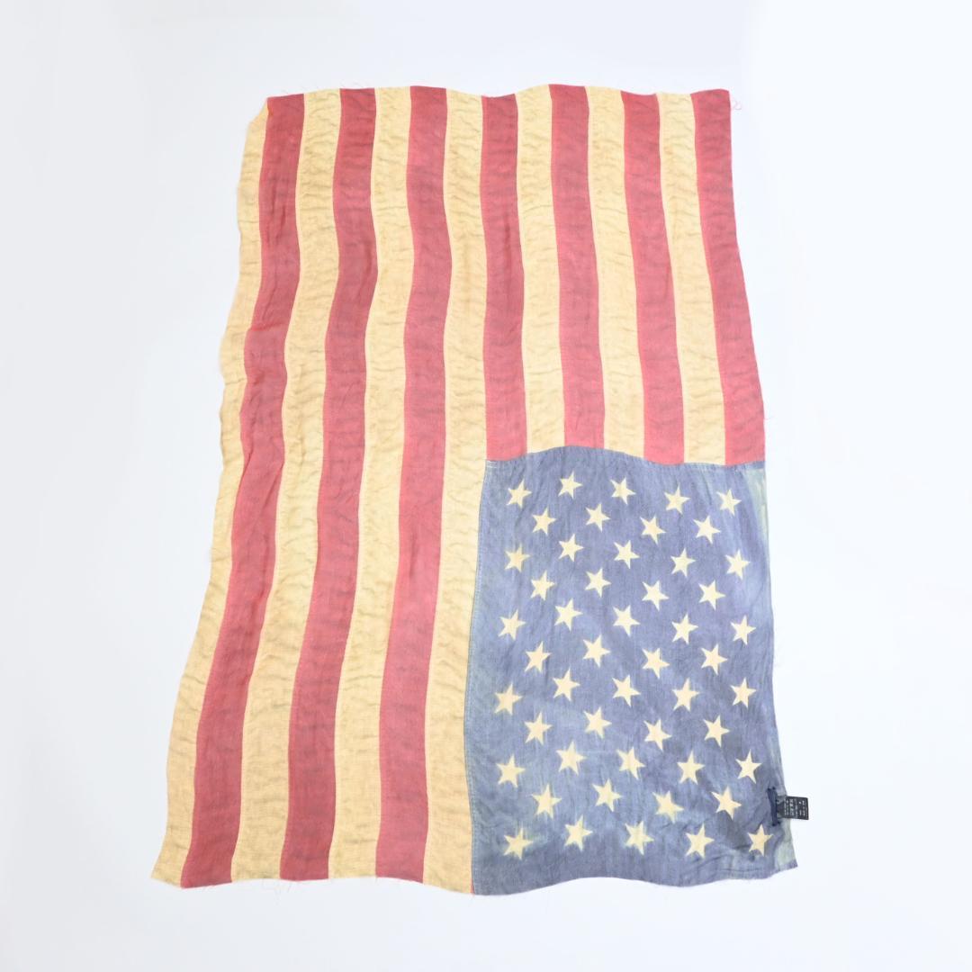 □ 45470★年 イフシックスワズナイン ストール アメリカ シルク100％