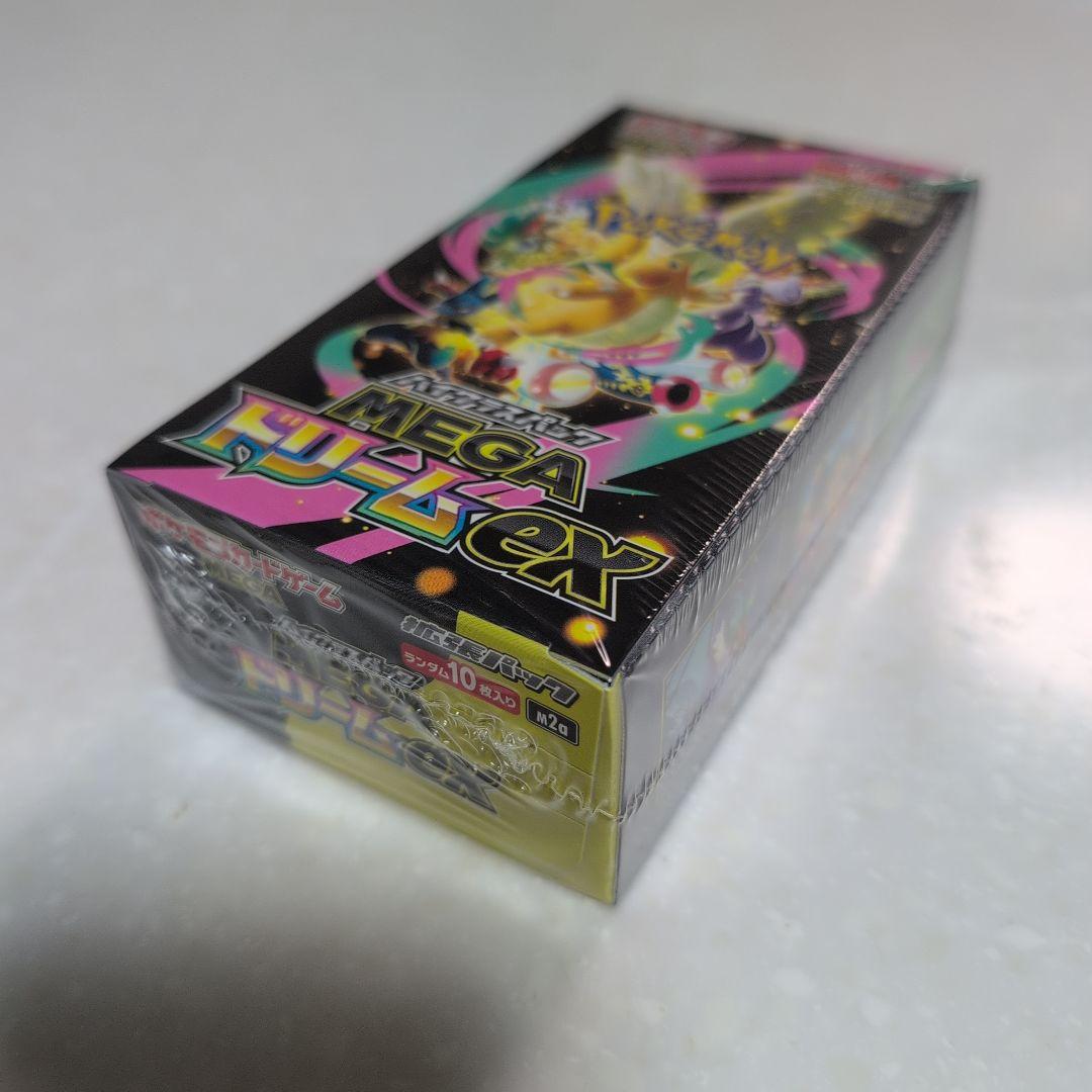 ポケモンカードMEGAドリームex ボックス　シュリンク付き