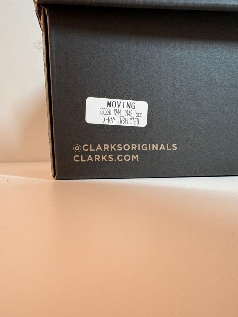 クラークスメアバックル 8サイズ26cm ブラック Clarks