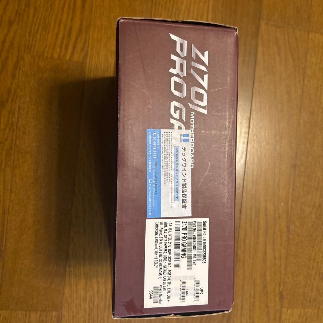 ASUS Z170I PRO GAMING マザーボード