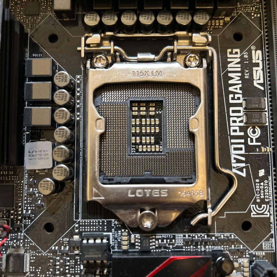 ASUS Z170I PRO GAMING マザーボード