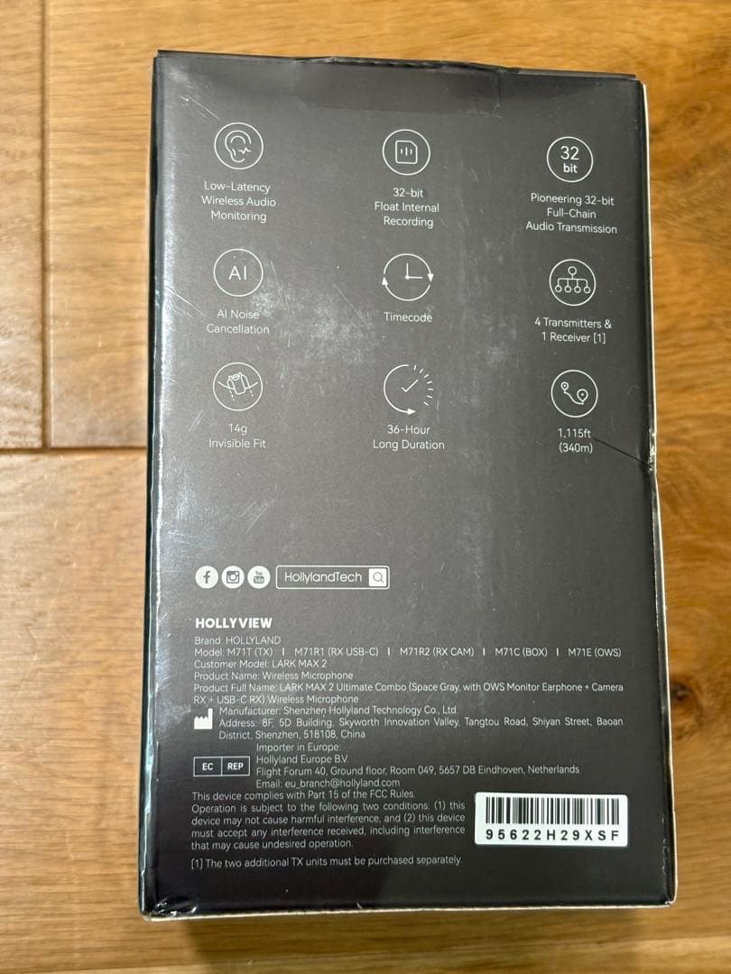 Hollyland LARK MAX 2 Ultimate Combo 新品