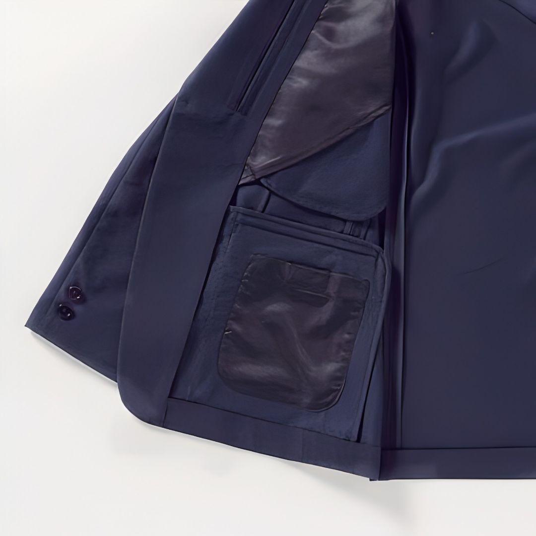 【美品】オールシーズン 4WAY ストレッチ セットアップスーツ