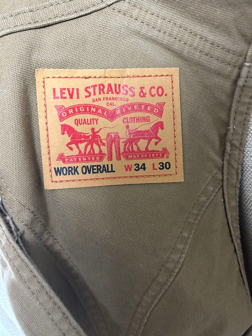 levi's オーバーオール