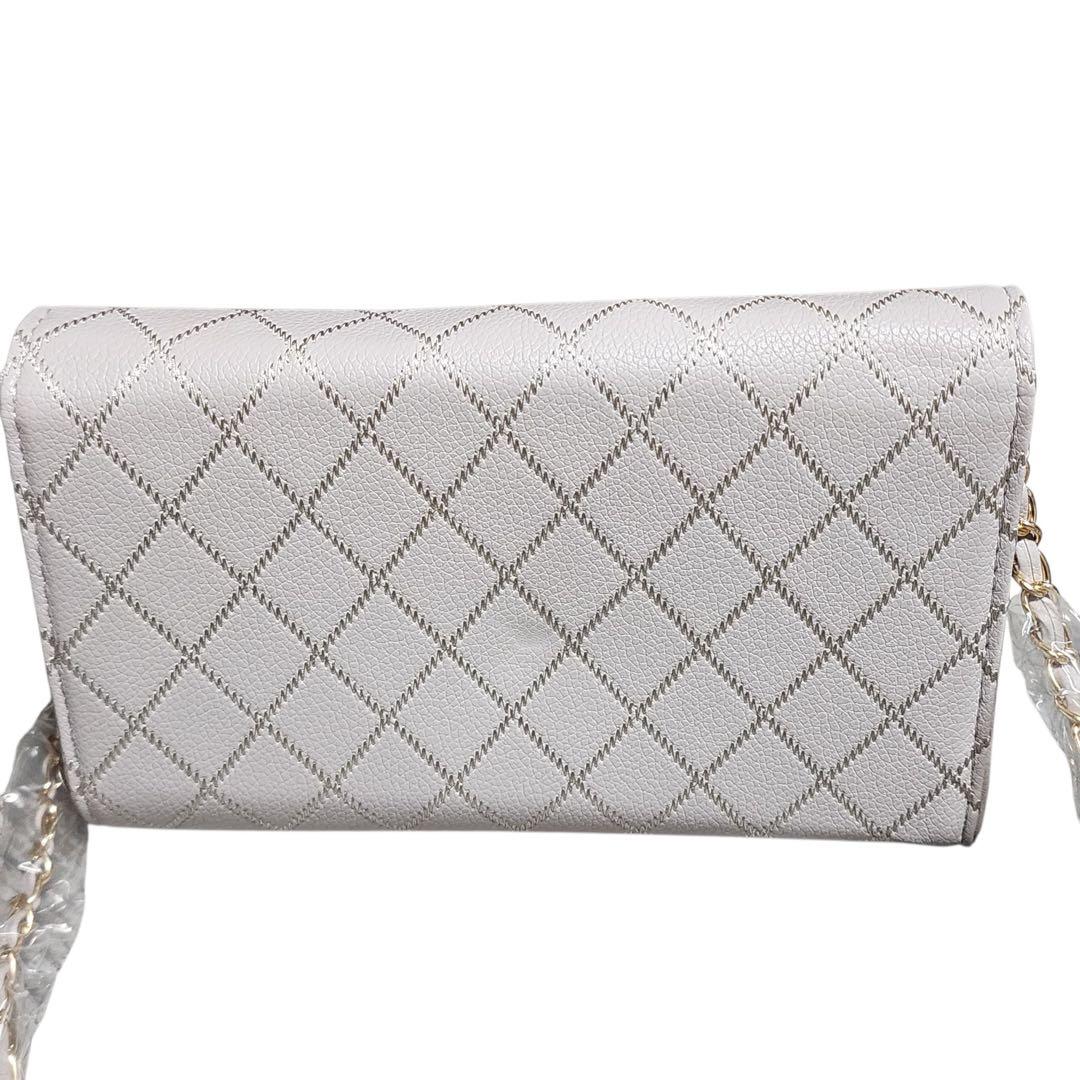 め*め様 CHANEL　チェーンウォレット　キルティング　ラベンダー　ノベルティ