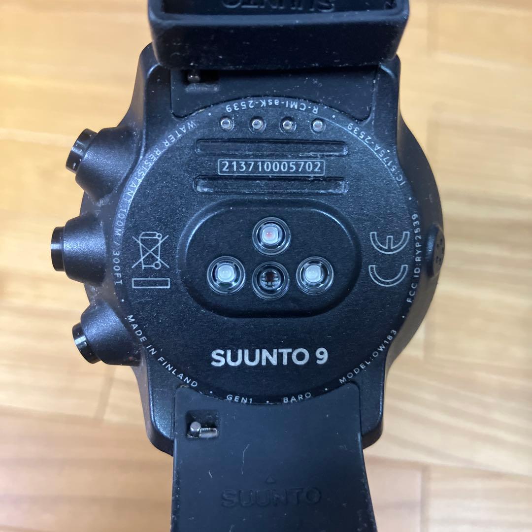 SUUNTO 9 BARO 【箱、説明書付ワンオーナー】BLACK FRIDAY