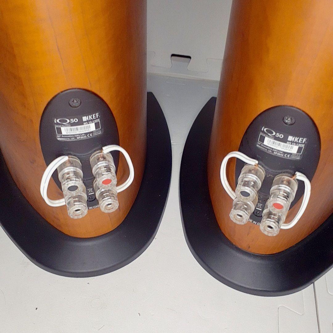 KEF スピーカー トールボーイ iQ50 美品 ペア 2本