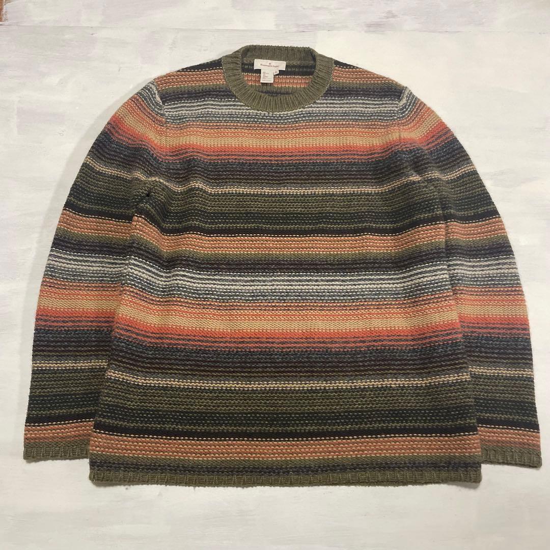 美品 イタリア製 Ermenegildo Zegna カシミア　ニットセーター