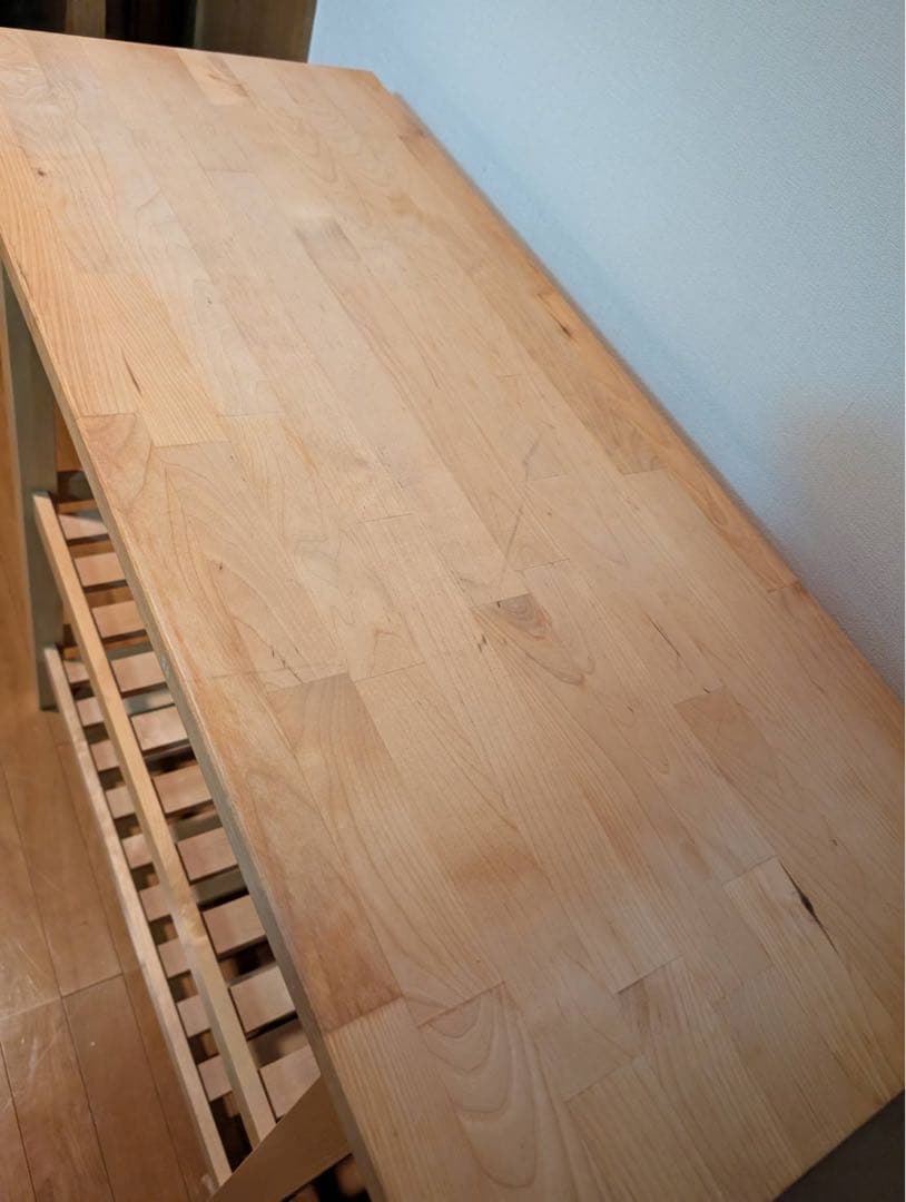 【送料込】IKEA フォルホイア キッチンワゴン 収納木製家具 動く棚 引き出し