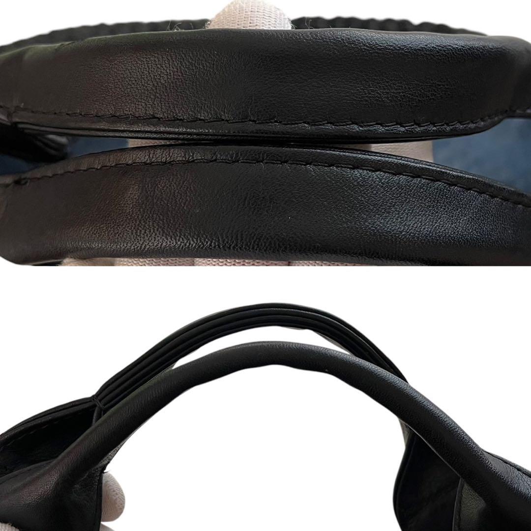 美品　ヘレンカミンスキー　かごバッグ　ラフィア　ブラック　大容量　トートバッグ夏