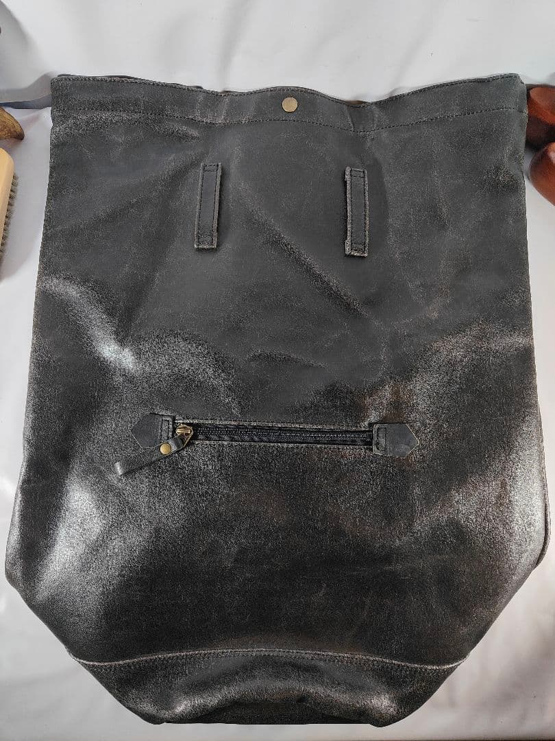 【極美品】Presto プレスト　日本製本革ドラムバッグ　リュックサック　正規品